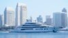 Яхта Amadea ў Каліфорніі. 2022 год