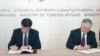 Армения - Совместная пресс-конференция глав МИД Армении и Словакии - Эдварда Налбандяна и Мирослава Лайчака (справа), Ереван, 10 апреля 2013 г. 