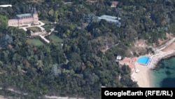Government officials use this state-owned residence on the Black Sea coast for taxpayer-subsidized vacations. The World Bank says it reports an annual loss of more than $350,000. 