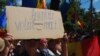 La un protest la Chișinău împotriva sistemului de vot mixt