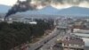 macedonia - Air pollution in Tetovo. pollution.