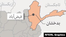 د افغانستان په نقشه کې بدخشان ولایت