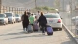 Iran / Armenia - border crossing - Iranians leaving the country amid conflict with Israel - screen grab