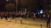 Нови тензии меѓу полицијата и демонстрантите