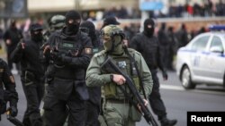 Узброеныя. Марш памяці. Менск, 1 лістапада 2020 г.