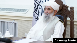 د طالبانو د حکومت رييس الوزرا ملا حسن اخندزاده