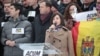 Blocul ACUM la lansarea în campanie. În centru liderii Maia Sandu și Andrei Năstase