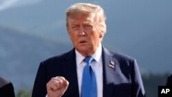 Дональд Трамп на саміце G7 16 чэрвеня 2025 году