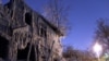 The "Muromtsev Dacha" on January 3, after the blaze
