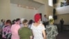 На проповеди в евангельской церкви "Вифания" в Алматы.