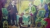 "Вольтер благославляет внука Франклина", 1889 год.