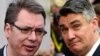 Aleksanadar Vučić i Zoran Milanović
