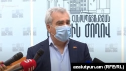 Глава следственной комиссии НС по расследованию обстоятельств Апрельской войны Андраник Кочарян (архив)