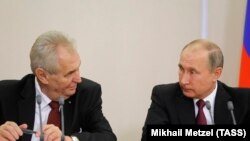 Земан Милош (аьрроагIор), Путин Владимир. 
