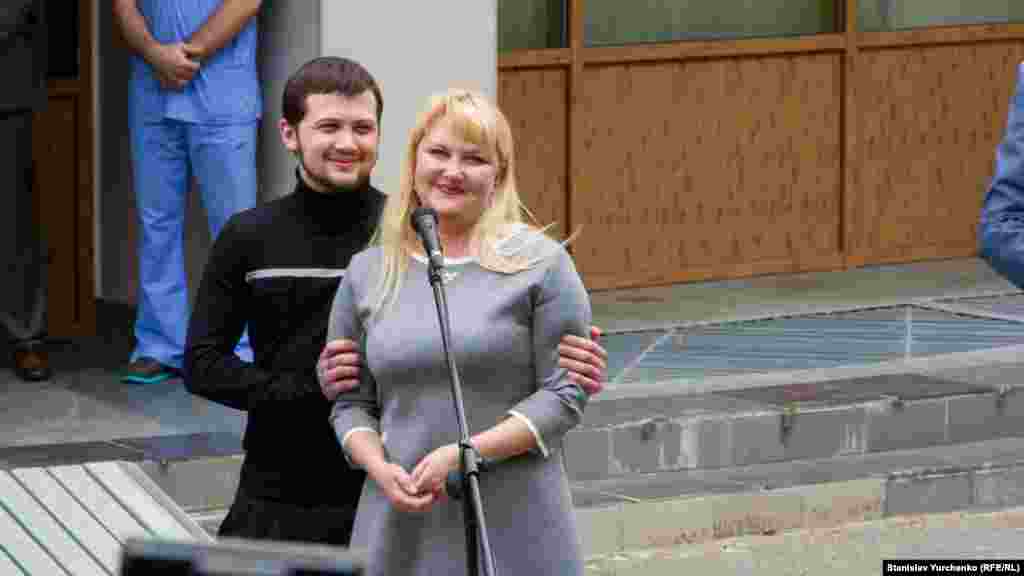 Геннадій з матір'ю Ольгою Афанасьєвою