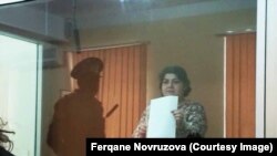 Müttəhimlər kürsüsündən reportaj