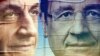 Afişe electorale: Nicolas Sarkozy şi rivalul său François Hollande