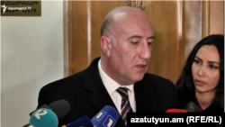 Замминистра обороны Армении Арман Саргсян, Ереван, 15 марта 2021 г.