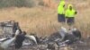На месте падения самолета санавиации Ан-28 в Алматинской области. 4 октября 2017 года.