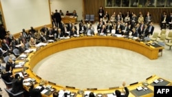 Рада Безпеки ООН під час голосування за ухвалення санкцій проти Ірану, Нью-Йорк, 9 червня 2010 року
