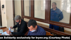 Уладзіслаў Есіпенка ў Сімферопалі ў судзе