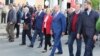 Lideri socialişti la mitingul de 1 Mai