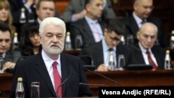 Premijer Mirko Cvetković u Skupštini, 2011.