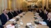 Встреча президентов Франции, Армении и Азербайджана, а также сопредседателей Минской группы ОБСЕ, Париж, 27 октября 2014 г․