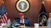 Presidenti amerikan, Donald Trump, gjatë takimit në Shtëpinë e Bardhë më 21 qershor 2025.