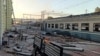 The August 5 attack targeted the key Ukrainian transport hub of Lozova, where two people were killed and at least 10 injured in the bombardment.