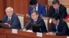 Члены правительства КР в парламенте. Иллюстративное фото.