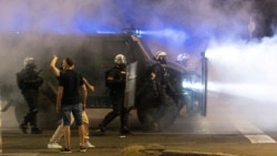 Anti-government demonstrations in Belgrade