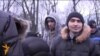 Прихильники Партії регіонів мітингують біля парламенту