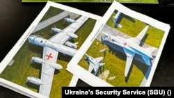 Planning materials for the "Spiderweb" drone attack on Russian airbases, shared by Ukraine's Security Service(SBU).