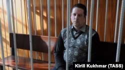 Охранник Сергей Антюшин в суде