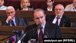 Լևոն Տեր-Պետրոսյանը ՀԱԿ համագումարում, 17-ը դեկտեմբերի, 2017