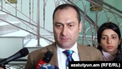 Министр юстиции Артак Зпейналян, 3 апреля 2019 г.