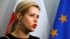 Belarusian opposition figure Veranika Tsapkala (file photo)