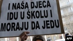Sa jednog od protesta u BiH