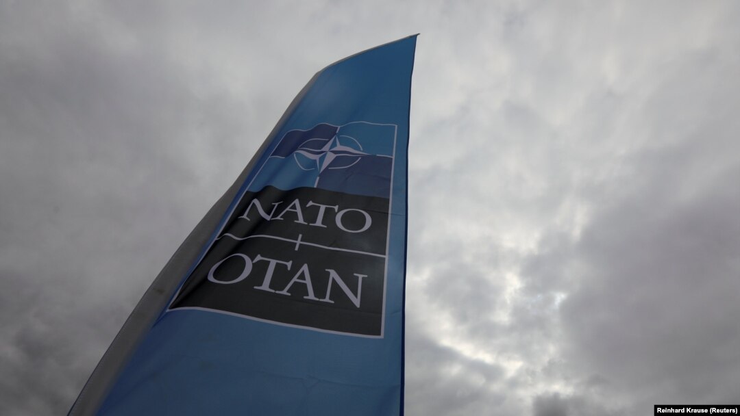 Zastava NATO-a u sjedištu alijanse Briselu.
