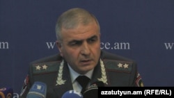 Первый заместитель начальника Полиции Армении Унан Погосян (архив)