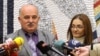 Марко Зврлевски, Јавен обвинител и Гордана Јанкулоска, министер за внатрешни работи. 
