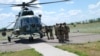 Під час «Сі Бризу-2016» на військовому летовищі в Миколаєві проходила авіаційна компонента міжнародних військових навчань. Архів прес-центру Командування ВМС України