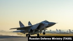 «Активність ворожої тактичної авіації, МіГ-31К (цей літак є потенційним носієм ракет «Кинджал» – ред.)» (фото ілюстративне)