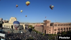 Երեբունի Երևան տոնակատարություն շրջանակներում միջոցառում Հանրապետության հրապարակում, 2017թ.