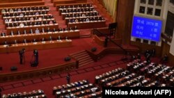 Legislativul de la Bijing adoptă noua lege a securității naționale, care va fi aplicată în Hong Kong, 28 mai 2020.