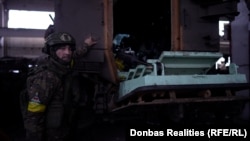 Позиції 152-ї окремої єгерської бригади на Покровському напрямку, лютий 2025 року