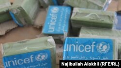 له افغانستان سره د یونیسف د مرستو یوه څنډه - ارشیف