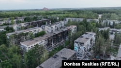 Наслідки російських обстрілів у Покровську, травень 2025 року