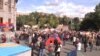Сторонники оппозиционного АНК на площади Свободы